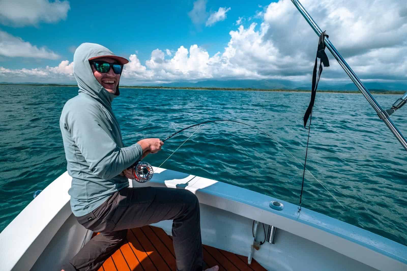 Anglers fishing with Fly Legend Tours in Quepos Costa Rica