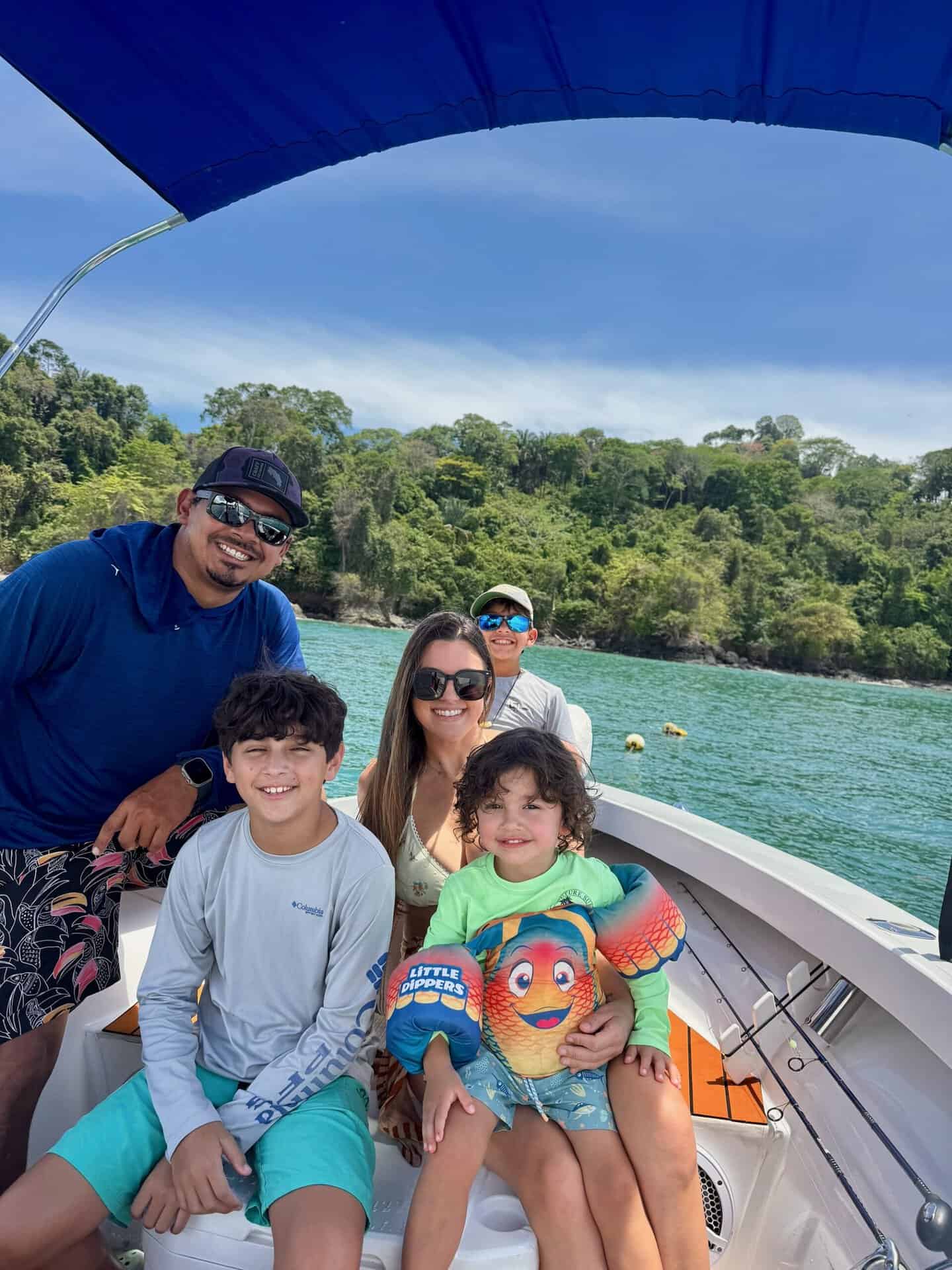 capt fabian family trips manuel antonio