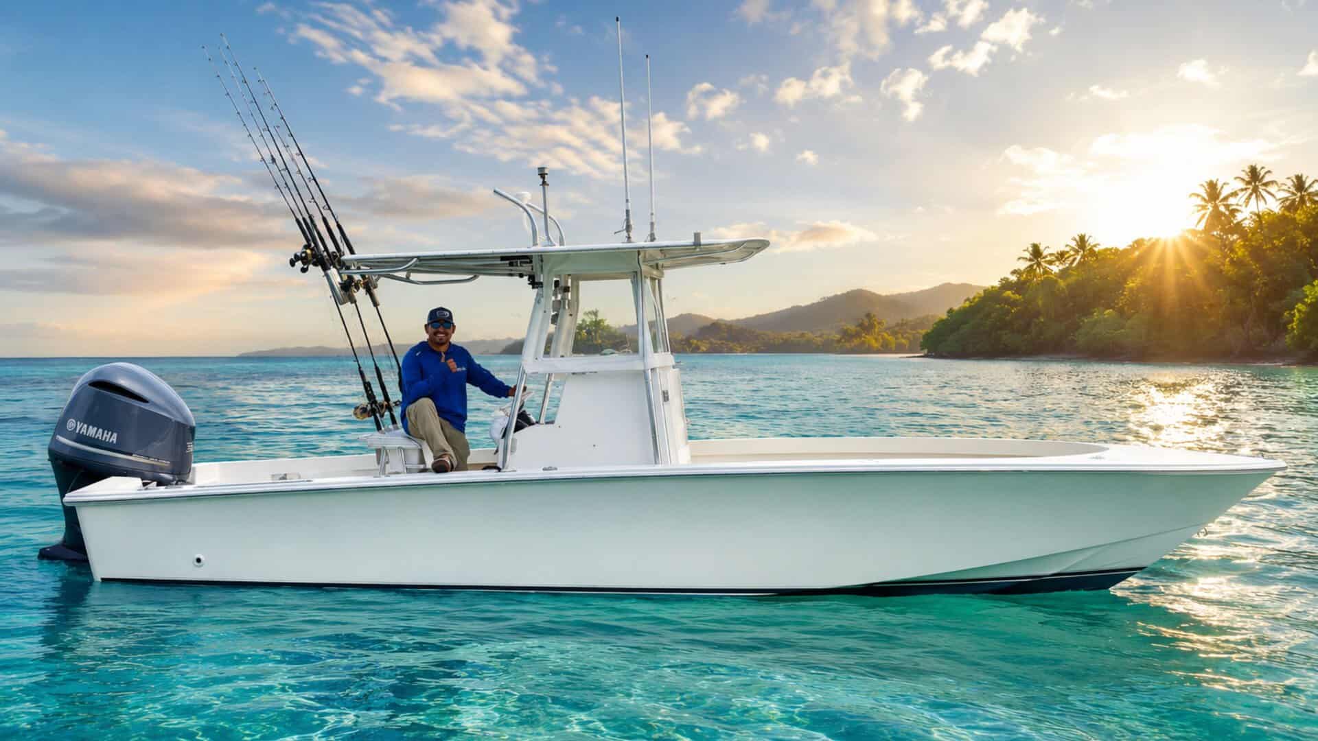 Fly Legend II fishing boat in Quepos Costa Rica