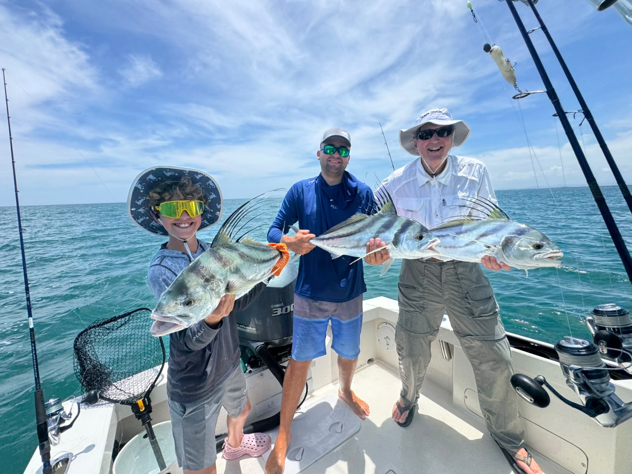 Sportfishing action with Fly Legend Tours in Quepos Costa Rica